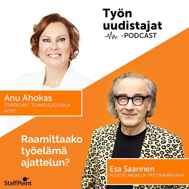 Podcast-sarjan 12. jaksossa keskustellaan yli 50-vuotiaiden kohtaamista työelämän oivalluksista