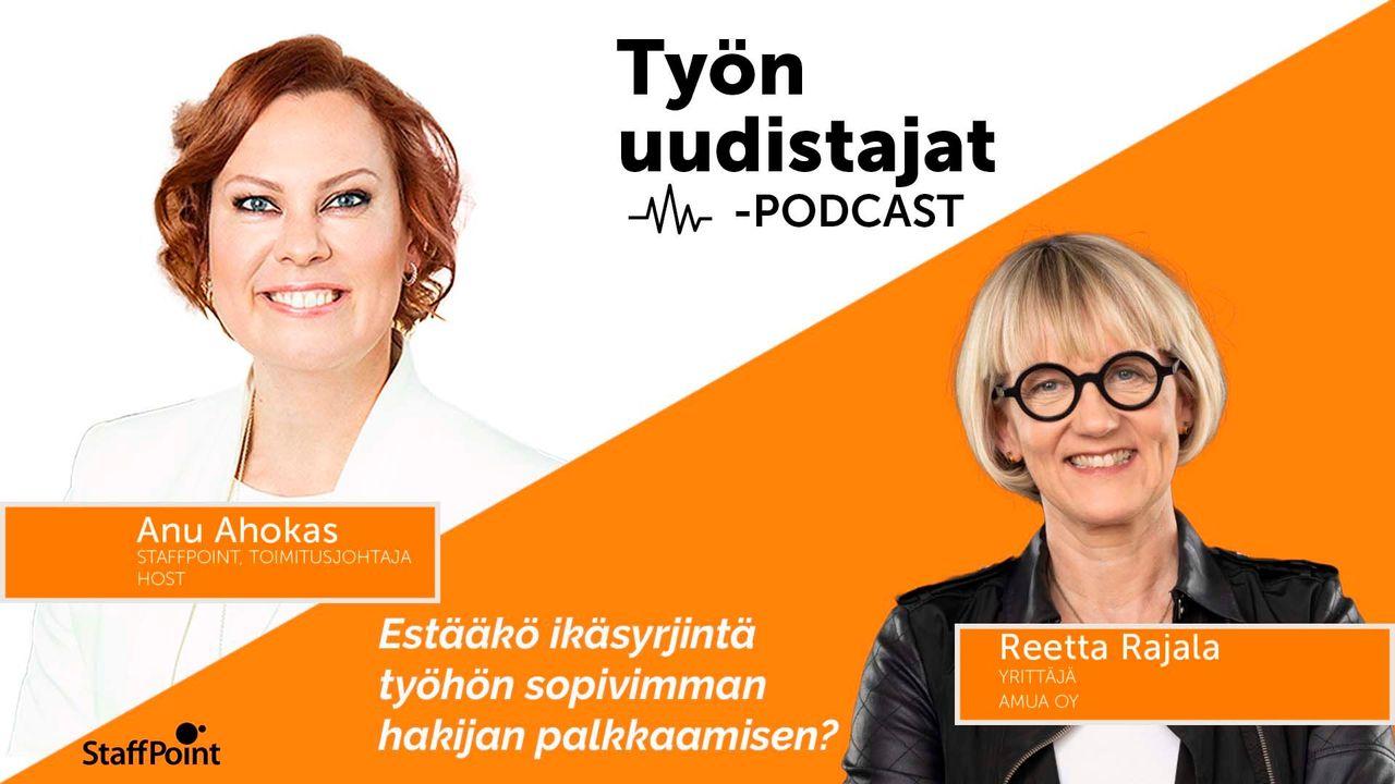 Podcast-sarjan 14. jaksossa keskustellaan ikäsyrjinnästä