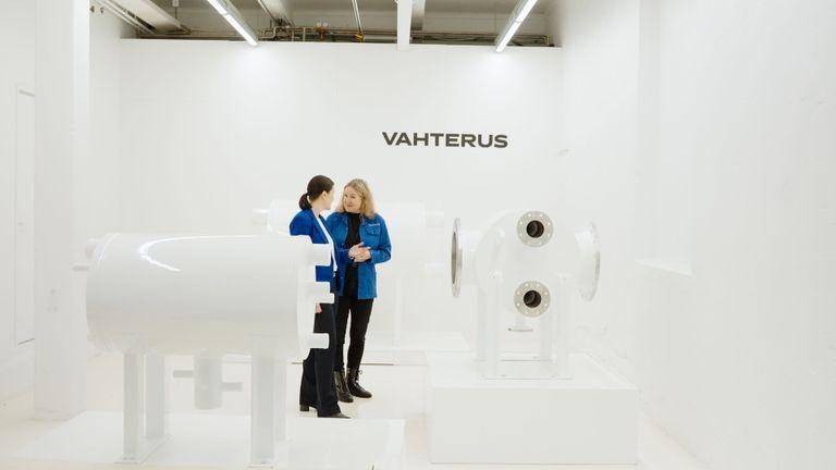 Jenny von Knorring (on the left) and Petra Karresuo