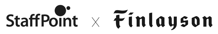 StaffPointin ja Finlaysonin logot