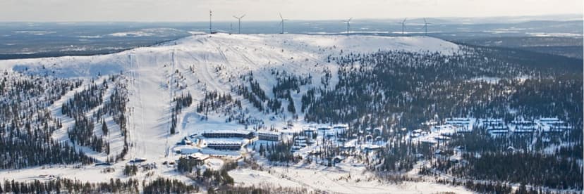 Rinnetyöntekijä, Lapland Hotels, Hiihtokeskus Olos, Muonio image