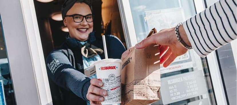 Ravintolatyöntekijä, Hesburger, Tahko image