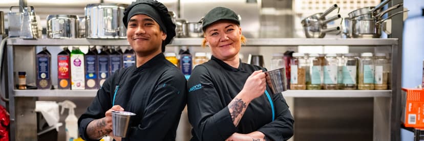 Ravintolatyöntekijä, Leijona Catering Rumpalipoika, Säkylä image