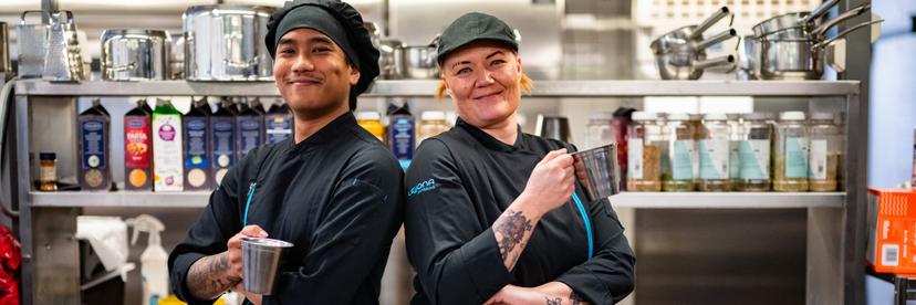 Ravintolatyöntekijä, Leijona Catering, Vaalan vankilan ravintola image