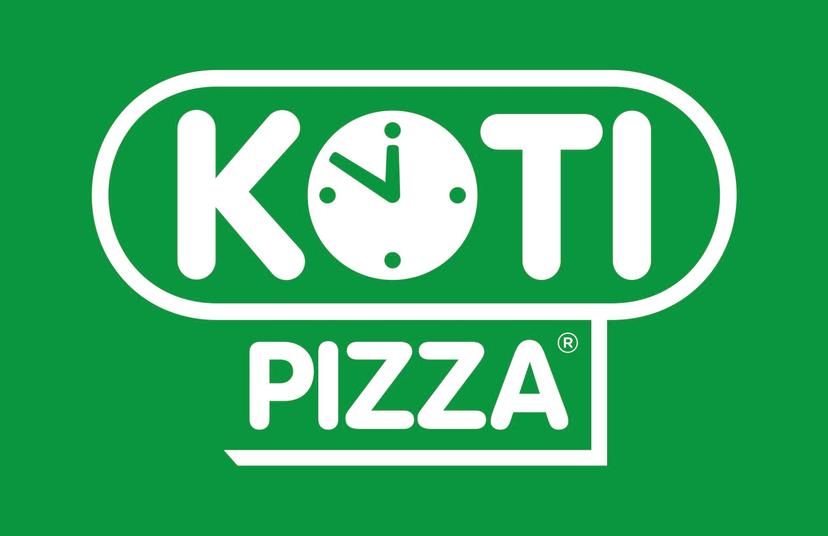 Pizzeriatyöntekijä, Kotipizza Kuusamo logo