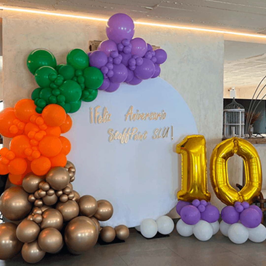 Kuvituskuva StaffPoint SLU 10-vuotisjuhlista.