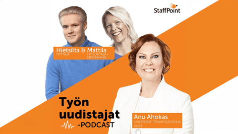 Podcast-sarjan 7. jakson aiheena on nuorten työelämänodotukset ja pelot