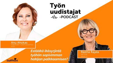 Podcast-sarjan 14. jaksossa keskustellaan ikäsyrjinnästä